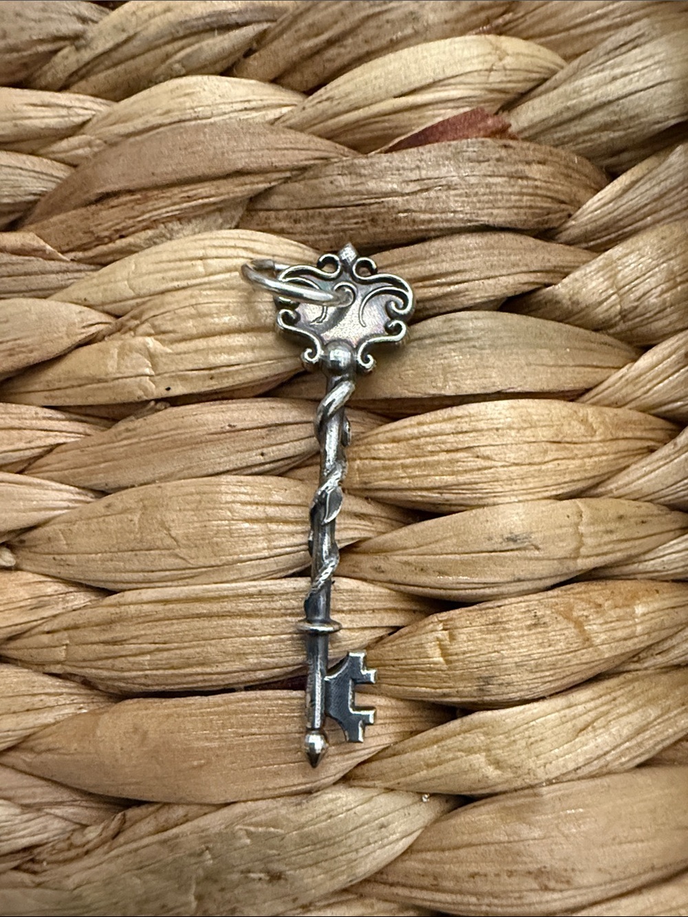 Sterling Silver Key Pendant